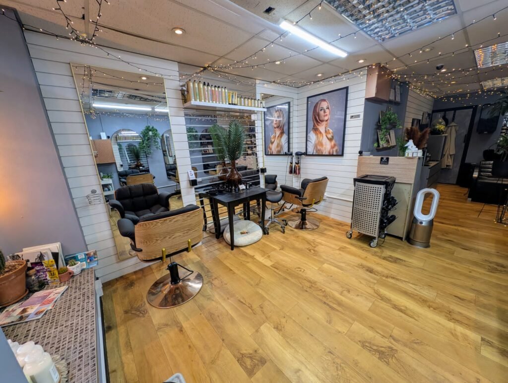 Inside the Curtain Bangs: Who They Actually Suit in Paisley 4 Best hairdressers paisley salon interior