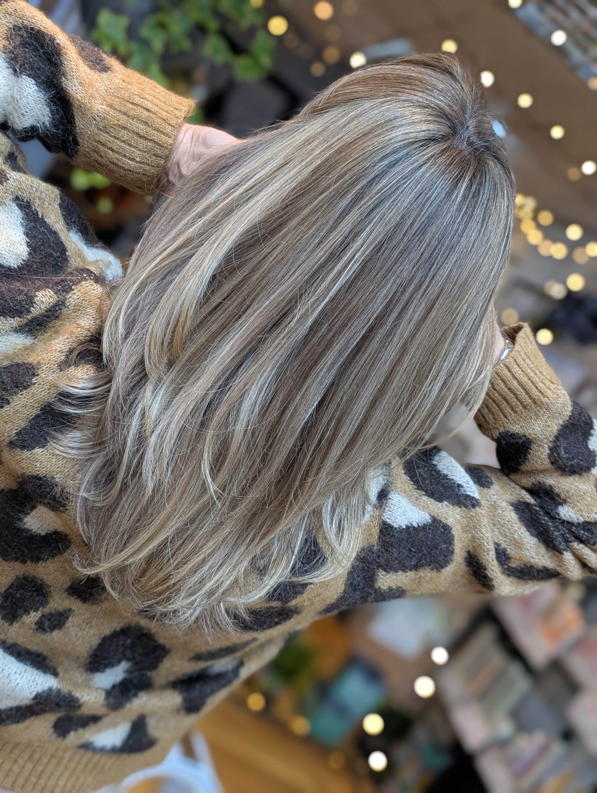 Blonde balayage paisley
